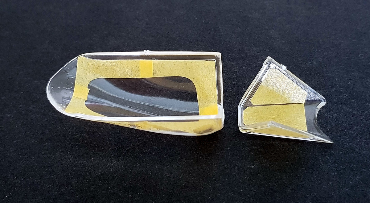 Dead Design Models NM32042 1:32 de Havilland Vampire F.3 canopy frame paint mask (inside and outside)