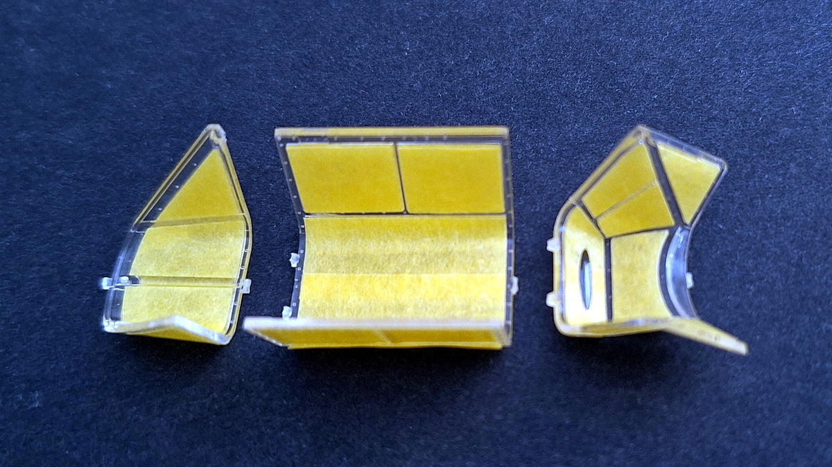 Dead Design Models NM32054 1:32 Messerschmitt Bf-109E canopy frame paint mask