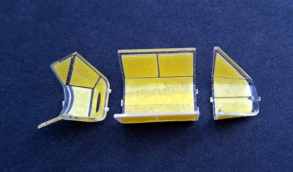 Dead Design Models NM32054 1:32 Messerschmitt Bf-109E canopy frame paint mask