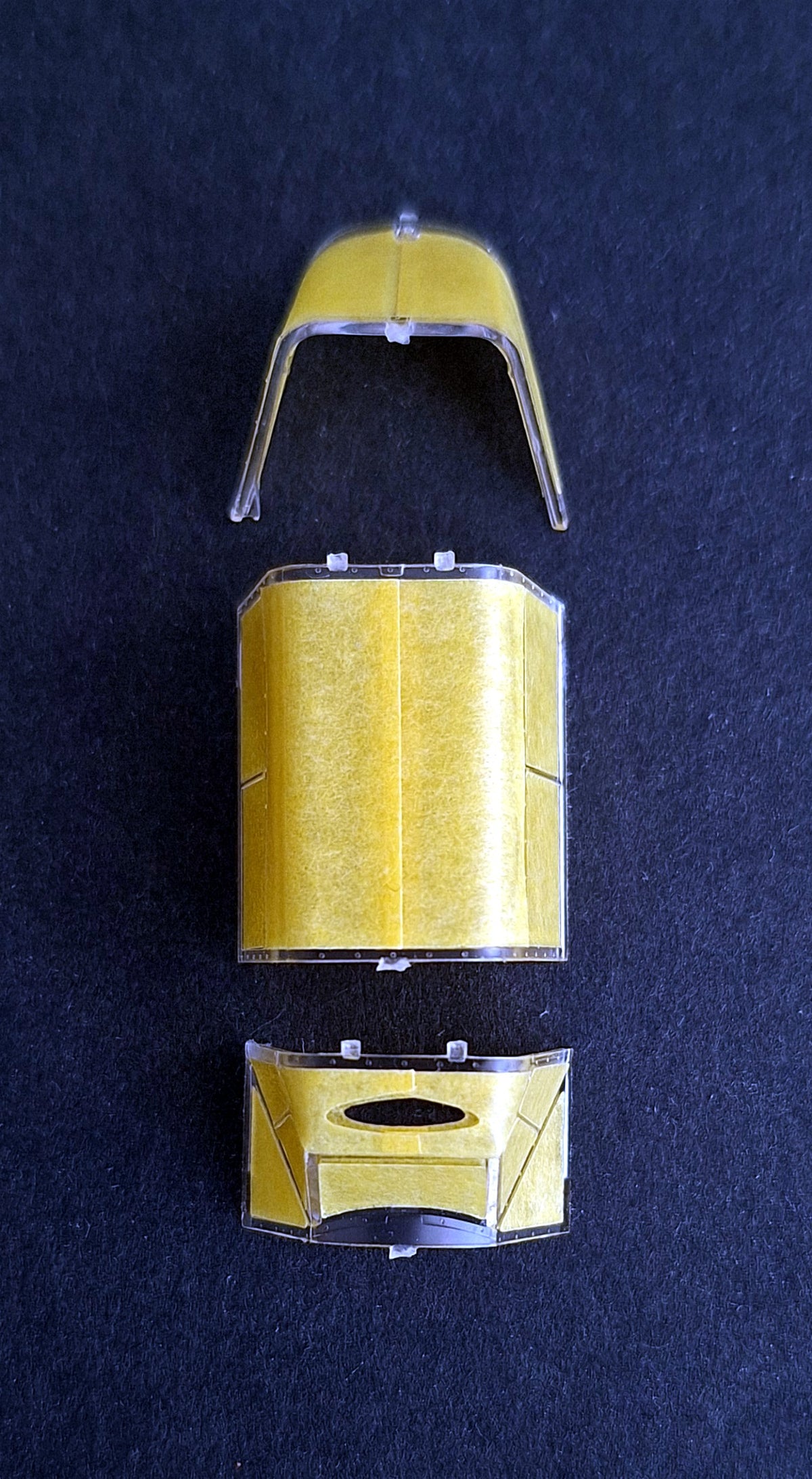 Dead Design Models NM32054 1:32 Messerschmitt Bf-109E canopy frame paint mask