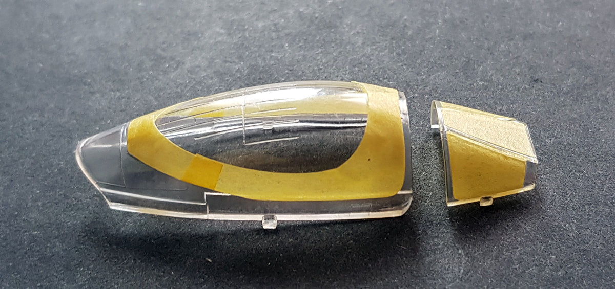 Dead Design Models NM48007 1:48 North-American F-86D Sabre Sabre Dog canopy frame paint mask