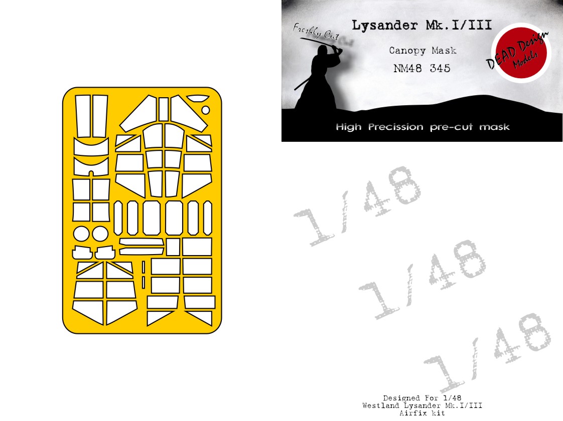 Dead Design Models NM48345 1:48 Westland Lysander Mk.I/Mk.III