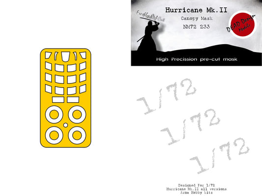 Dead Design Models NM72233 1:72 Hawker Hurricane Mk.II