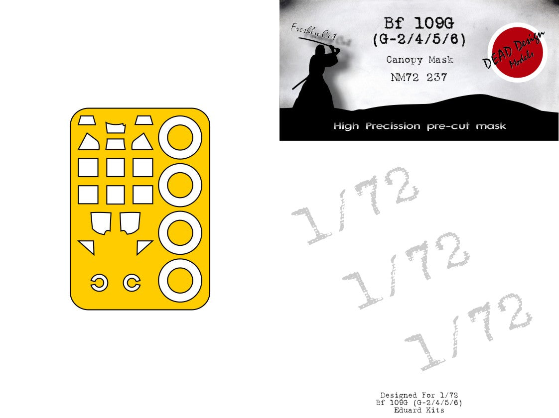 Dead Design Models NM72237 1:72 Messerschmitt Bf-109G-6