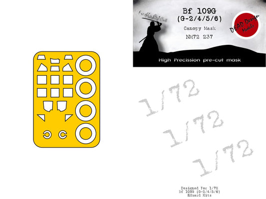 Dead Design Models NM72237 1:72 Messerschmitt Bf-109G-6