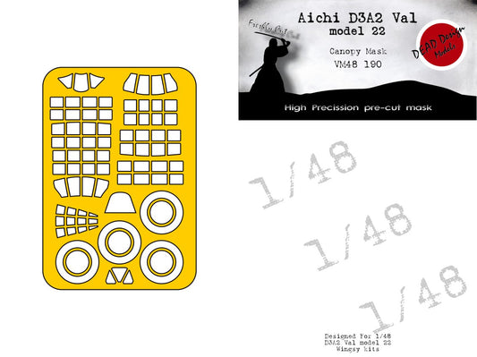 Dead Design Models VM48190 1:48 Aichi D3A2 'Val'