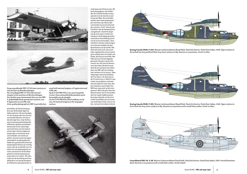 Dutch Profile 110 - Consolidated PBY-5/A Catalina Part 2 MLD 1945-1958