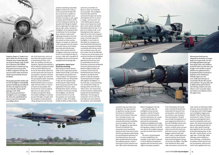 Dutch Profile 37 - Lockheed F-104G Starfighter KLU