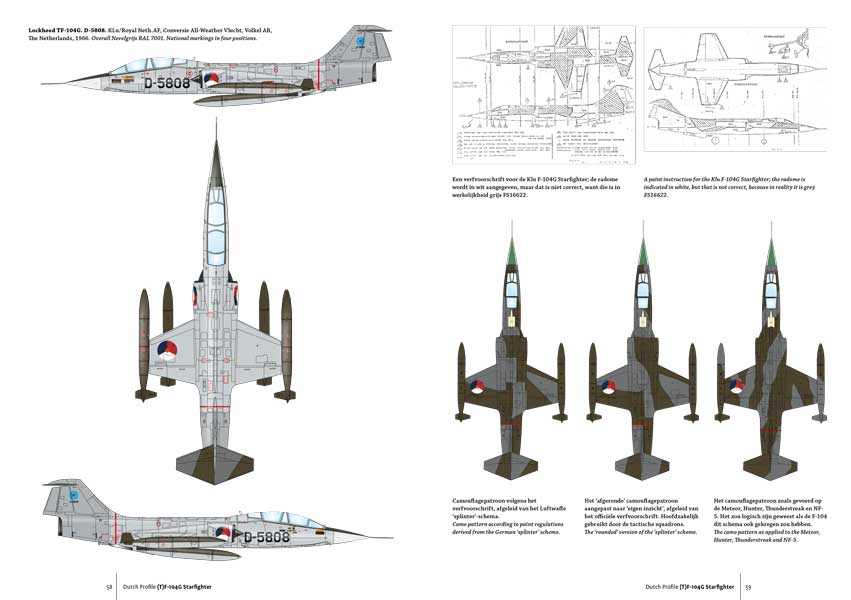 Dutch Profile 37 - Lockheed F-104G Starfighter KLU