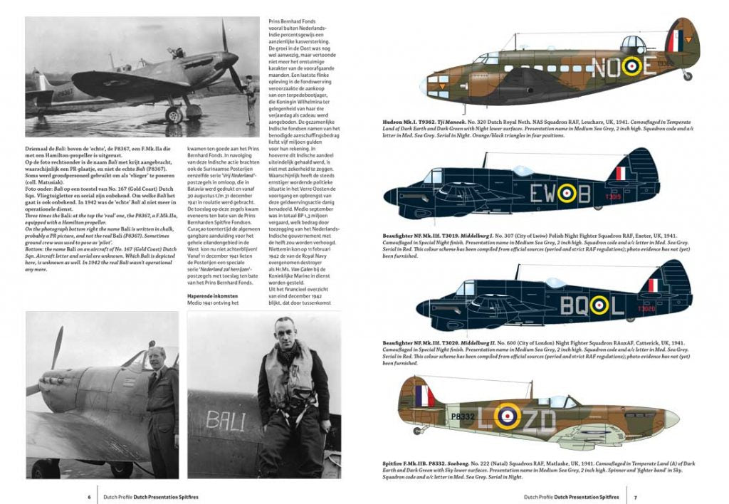 Dutch Profile 42 - Dutch Presentation Spitfires