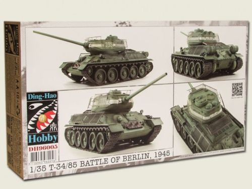 Ding-Hao Hobby DH96005 1:35 Soviet T-34/85 Factory 174 with Bedspring Armour