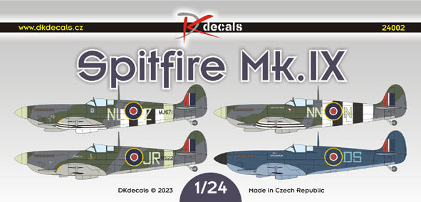 DK Decals 24002 1:24 Supermarine Spitfire Mk.IXC, Pt.21.