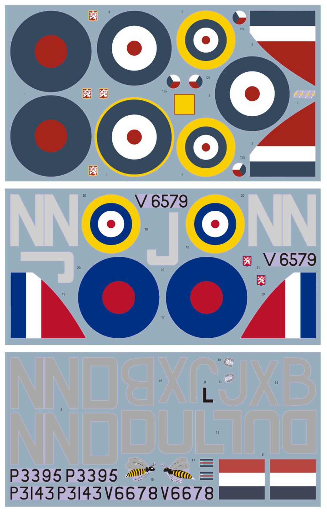 DK Decals 24003 1:24 Hawker Hurricane Mk.I
