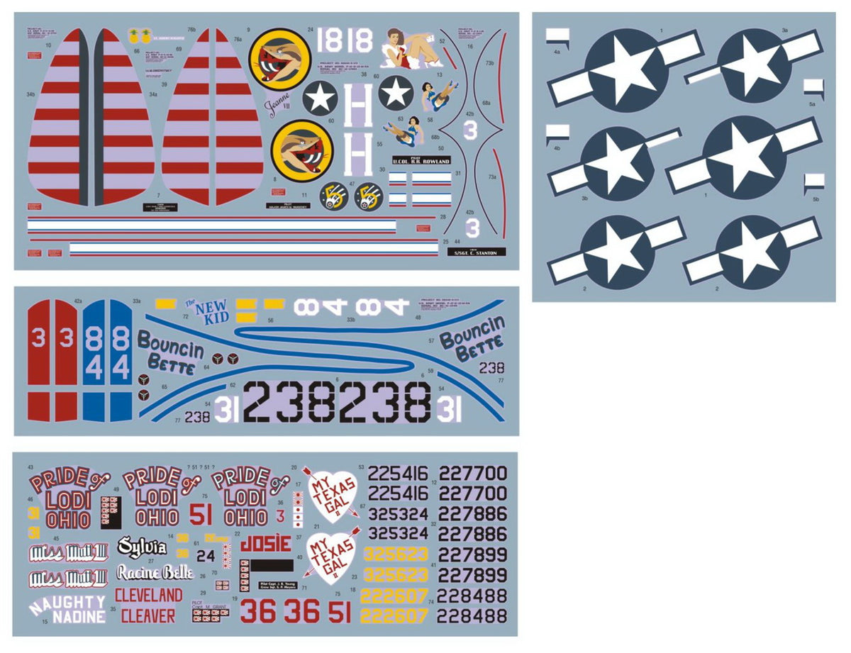 DK Decals 32010 1:32 Republic P-47D Thunderbolt over the Pacific, Pt.1