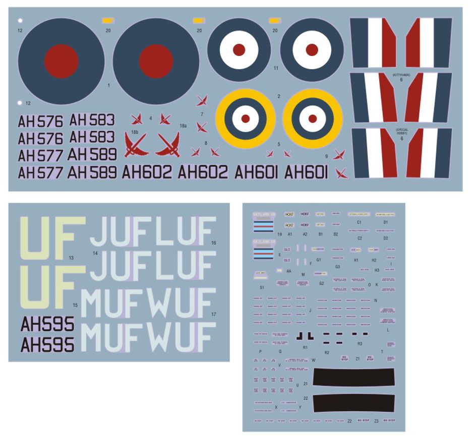 DK Decals 32012 1:32 Bell Airacobra Mk.I of No.601 Sq.