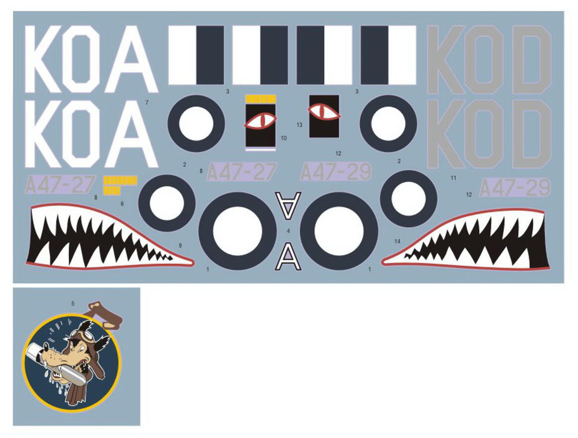 DK Decals 32019 1:32 North-American B-25J Mitchell in RAAF service