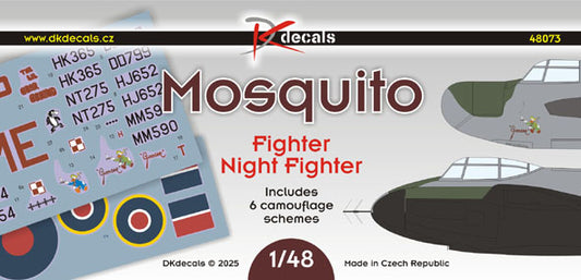 DK Decals 48073 1:48 de Havilland Mosquito Night Fighter