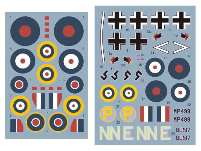 DK Decals 72155 1:72 First captured Focke-Wulf Fw-190A