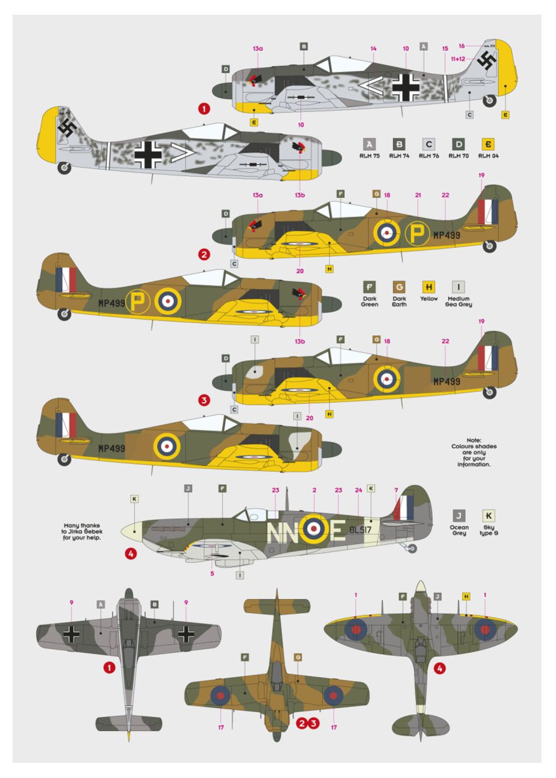 DK Decals 72155 1:72 First captured Focke-Wulf Fw-190A