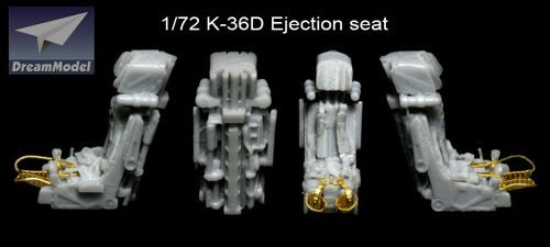 Dream Model DM0303 1:72 K-36d ejection-seat for Sukhoi Su-27/Su-30/Su-33/ J-11B/BS/15 Mikoyan MiG-29A