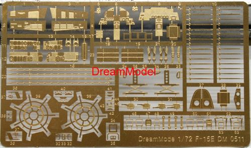 Dream Model DM0511 1:72 McDonnell F-15E Strike Eagle designed to be used with Hasegawa kits