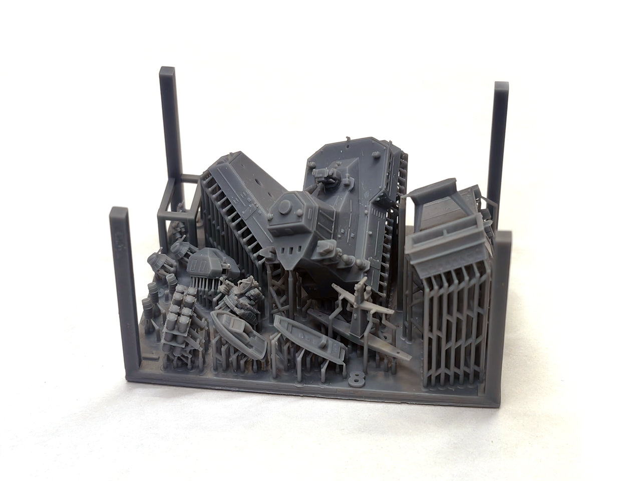 Dream Model DM70013 1:700 Russian NAVY FFG Project 20380 Plastic model+3d print part+decal+PE