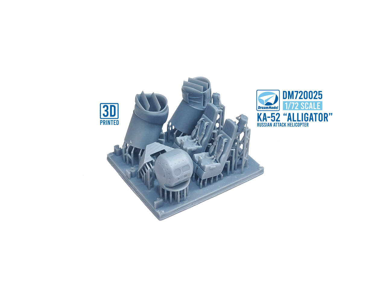 Dream Model DM720024 1:72 Kamov KA-52 'Alligator'Russian attack helicopter