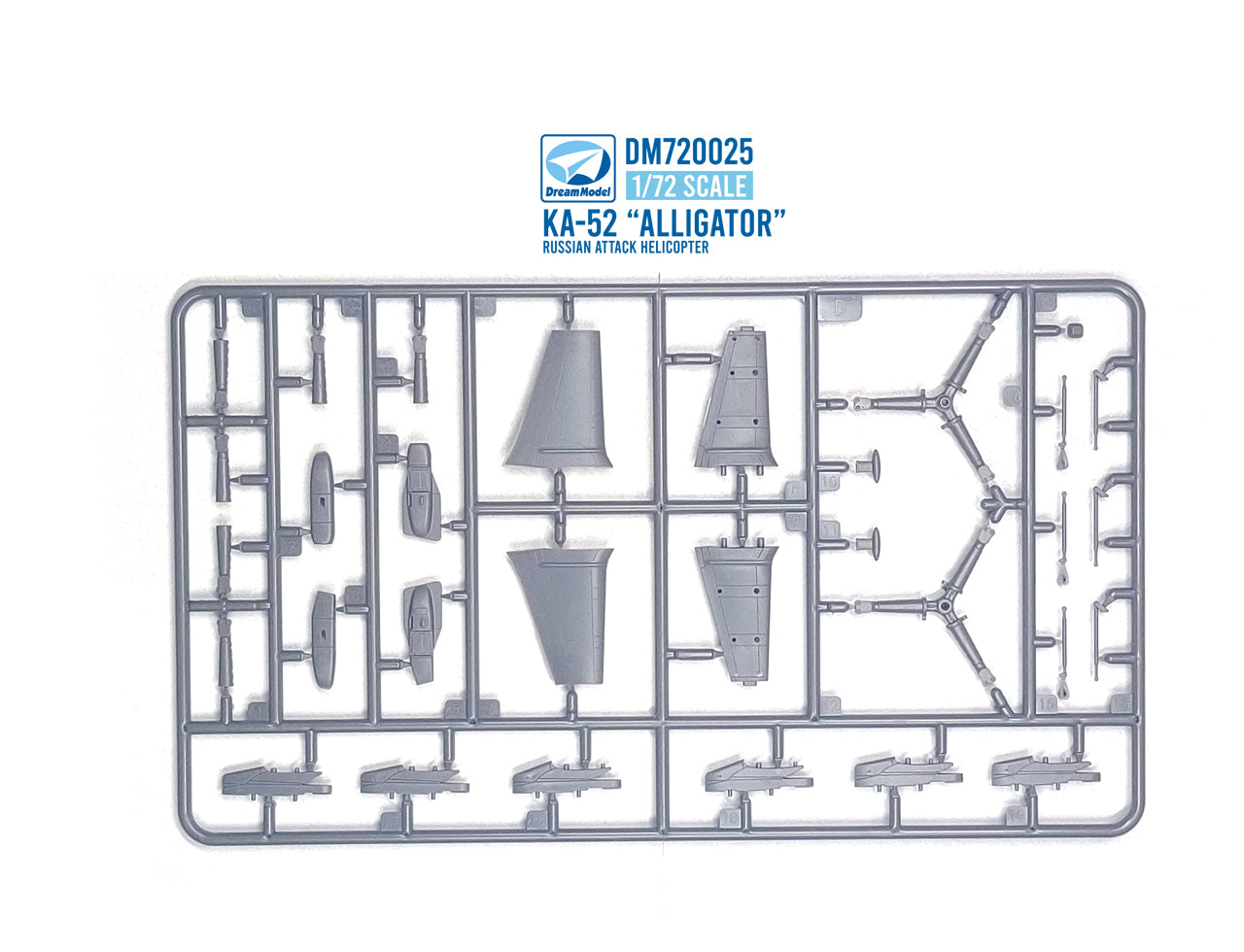 Dream Model DM720024 1:72 Kamov KA-52 'Alligator'Russian attack helicopter