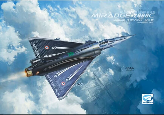 Dream Model DM720025 1:72 Dassault_Mirage 2000C multi-role jet fighter 'Mission Accomplie'