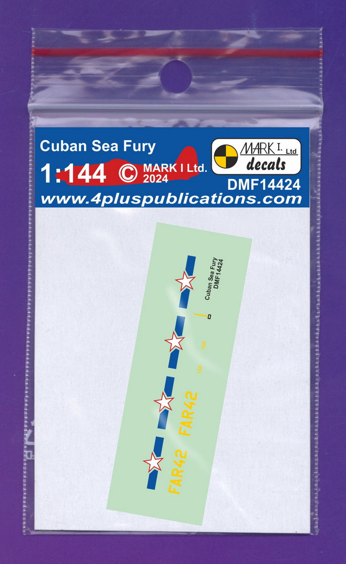 Mark I Decals DMF14424 1:144 Cuban Hawker Sea Fury