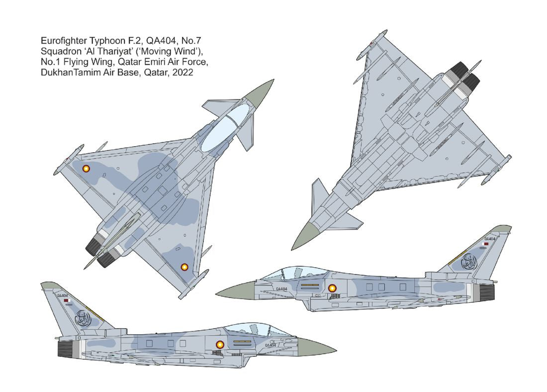Mark I Decals DMF14433 1:144 Middle East Eurofighter Typhoons