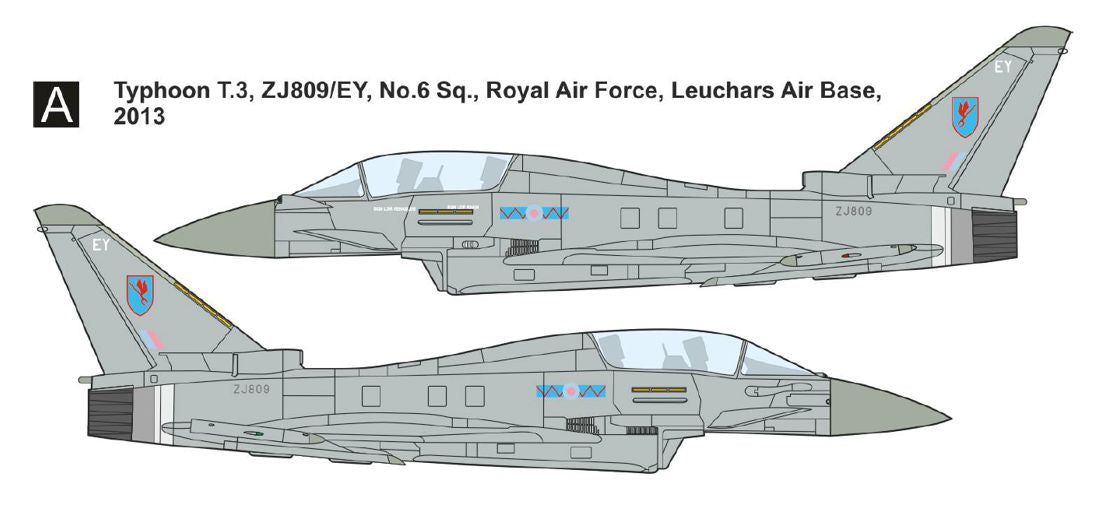 Mark I Decals DMF7207 1:72 Typhoon T.3 in RAF