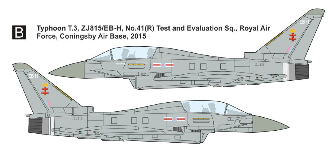 Mark I Decals DMF7207 1:72 Typhoon T.3 in RAF