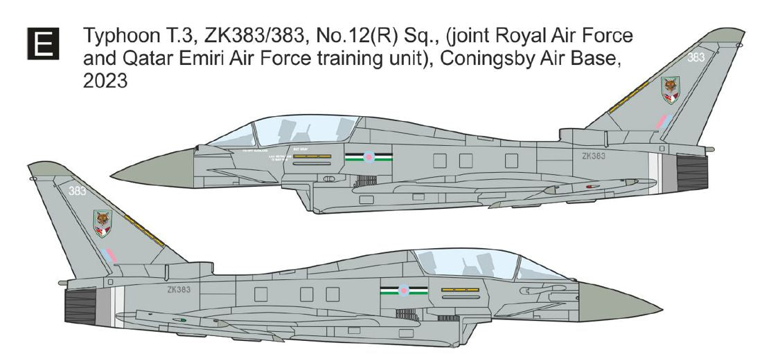 Mark I Decals DMF7207 1:72 Typhoon T.3 in RAF