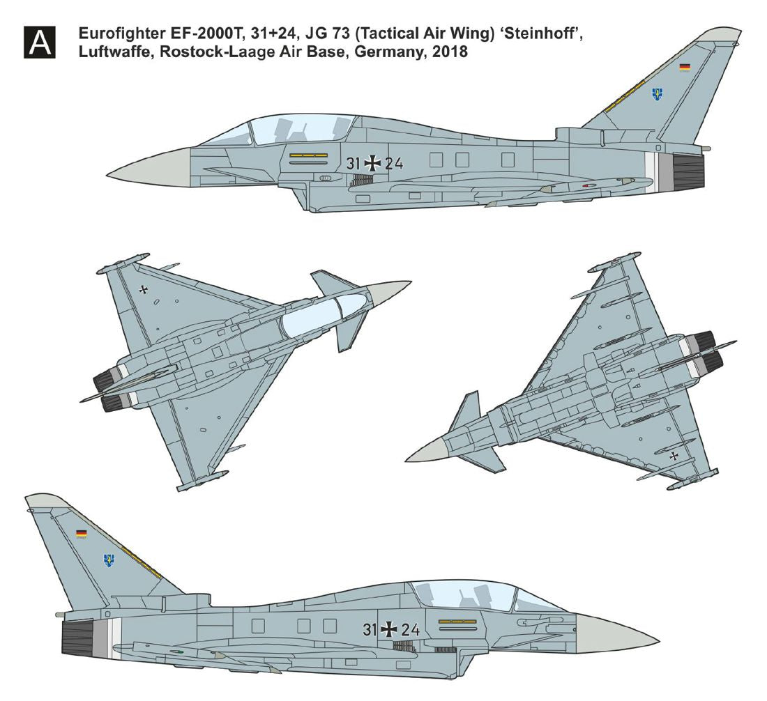 Mark I Decals DMF7208 1:72 Eurofighter Two-seater