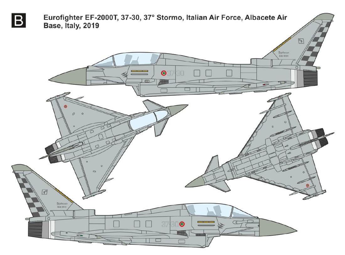 Mark I Decals DMF7208 1:72 Eurofighter Two-seater