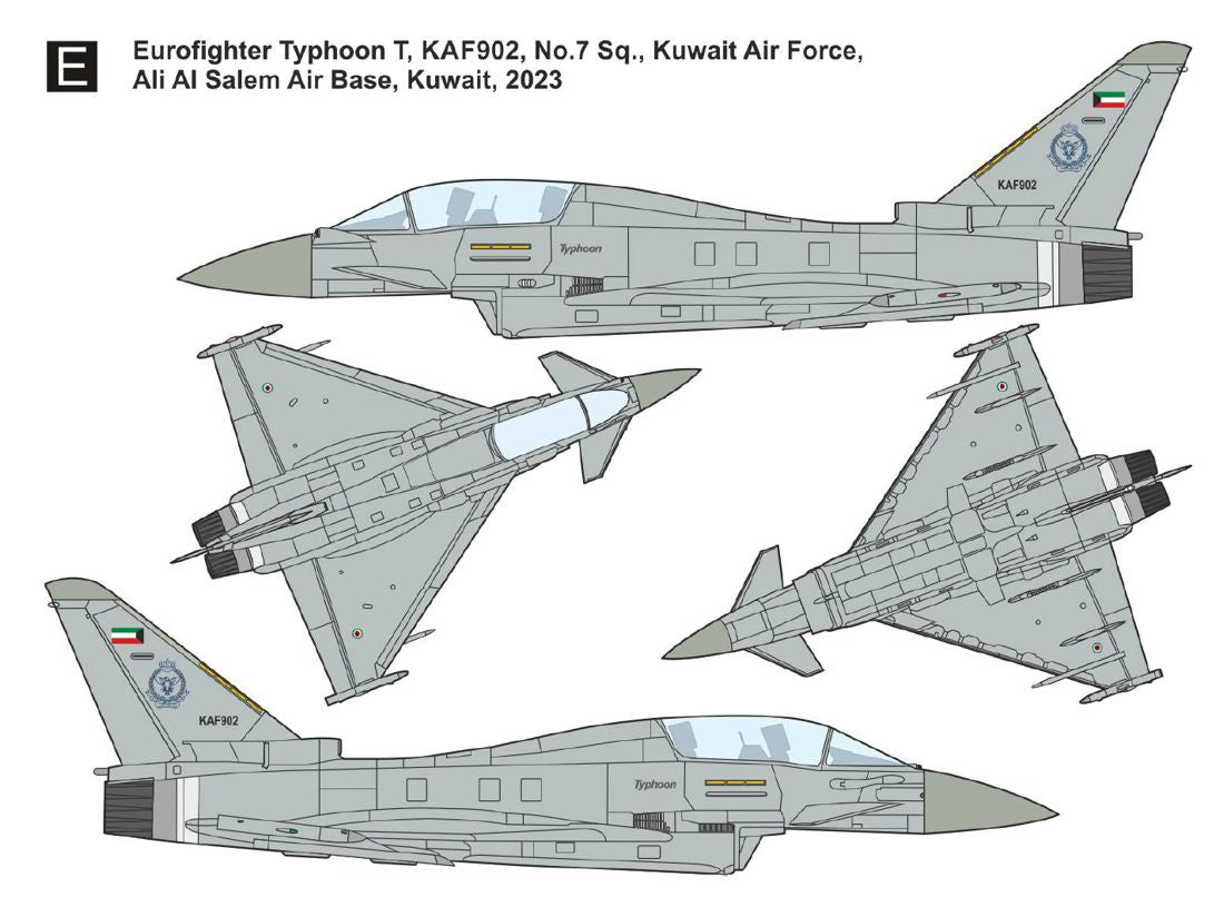 Mark I Decals DMF7208 1:72 Eurofighter Two-seater
