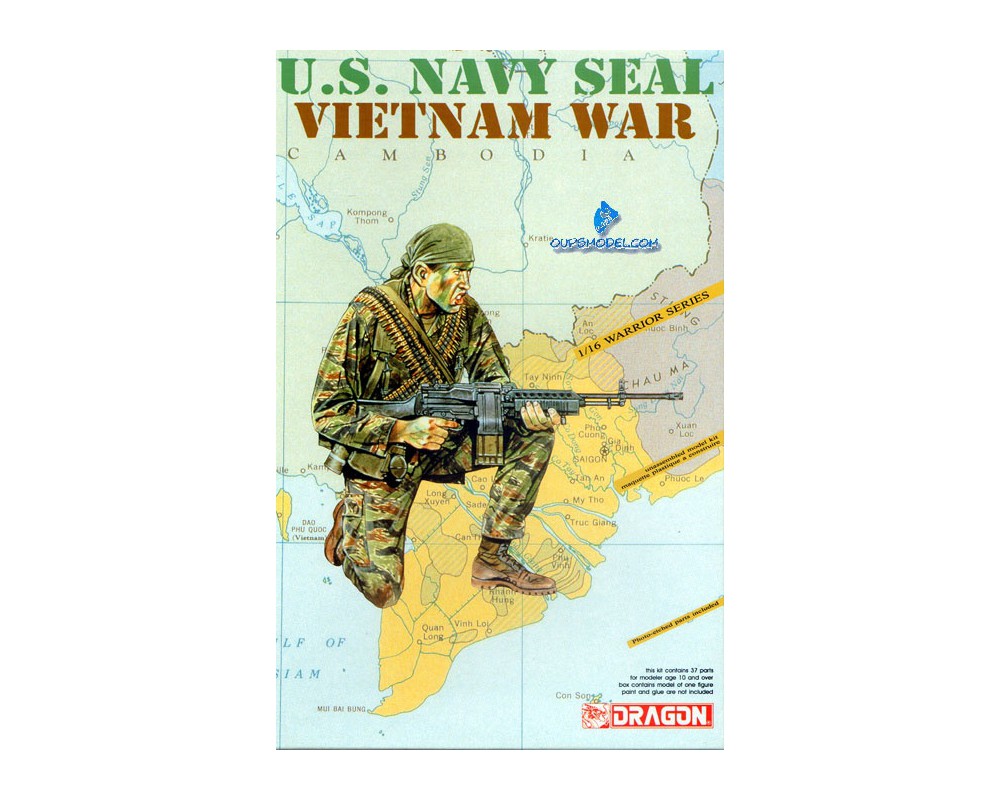 Dragon 1607 1:16 U.S. Navy SEAL Vietnam