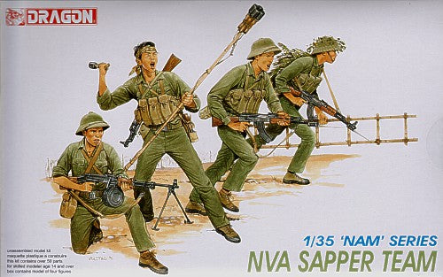 Dragon 3308 1:35 NVA Sapper Team