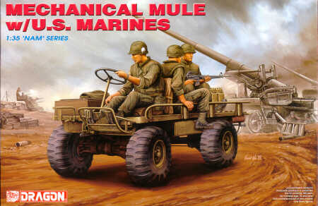 Dragon 3317 1:35 M274 Mechanical Mule w/U.S. Marines