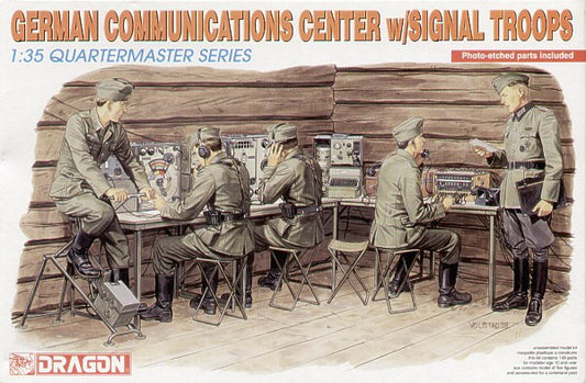 Dragon 3826 1:35 German Command Centre with signal troops