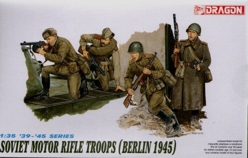 Dragon 6019 1:35 Soviet Motor Rifle Troops Berlin 1945