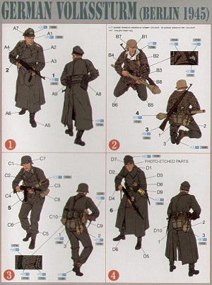 Dragon 6020 1:35 German (WWII) Volksturm Berlin 1945