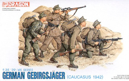 Dragon 6045 1:35 German (WWII) Gebirgsjager Kaukasus 1942