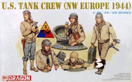 Dragon 6054 1:35 U.S. Tank Crew, Europe, 1944