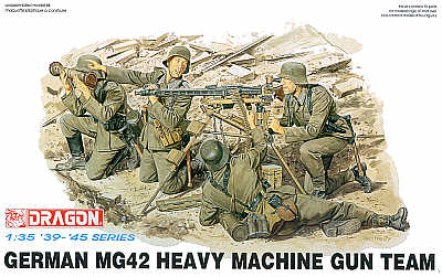 Dragon 6064 1:35 German MG42 Heavy Machine Gun team (WWII)