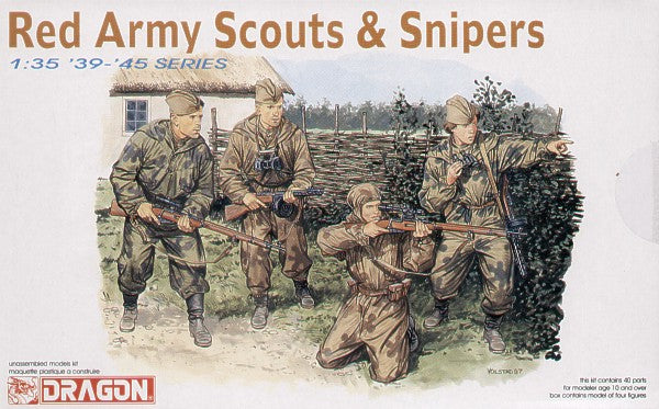 Dragon 6068 1:35 Soviet Army Scouts & Snipers (WWII)