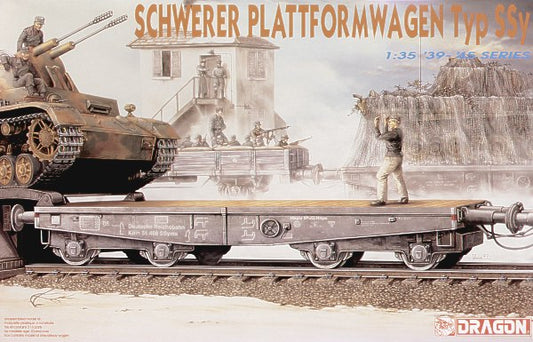 Dragon 6069 1:35 Schwerer Plattformwagen Typ Ssy