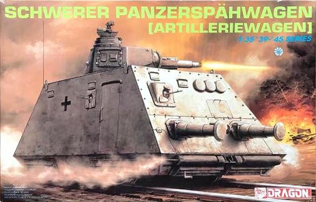 Dragon 6073 1:35 Schwerer PanzerspÃƒÆ’Ã‚Â¤hwagen (Artilleriewagen)