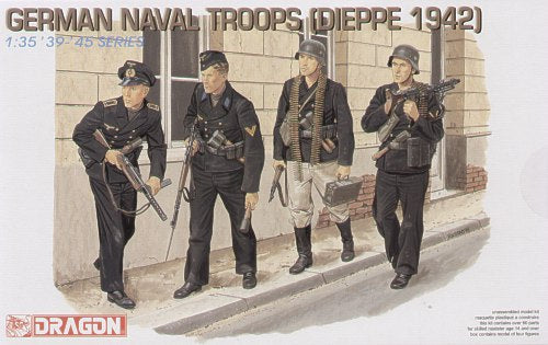 Dragon 6087 1:35 German (WWII) Naval Troops-Dieppe '42